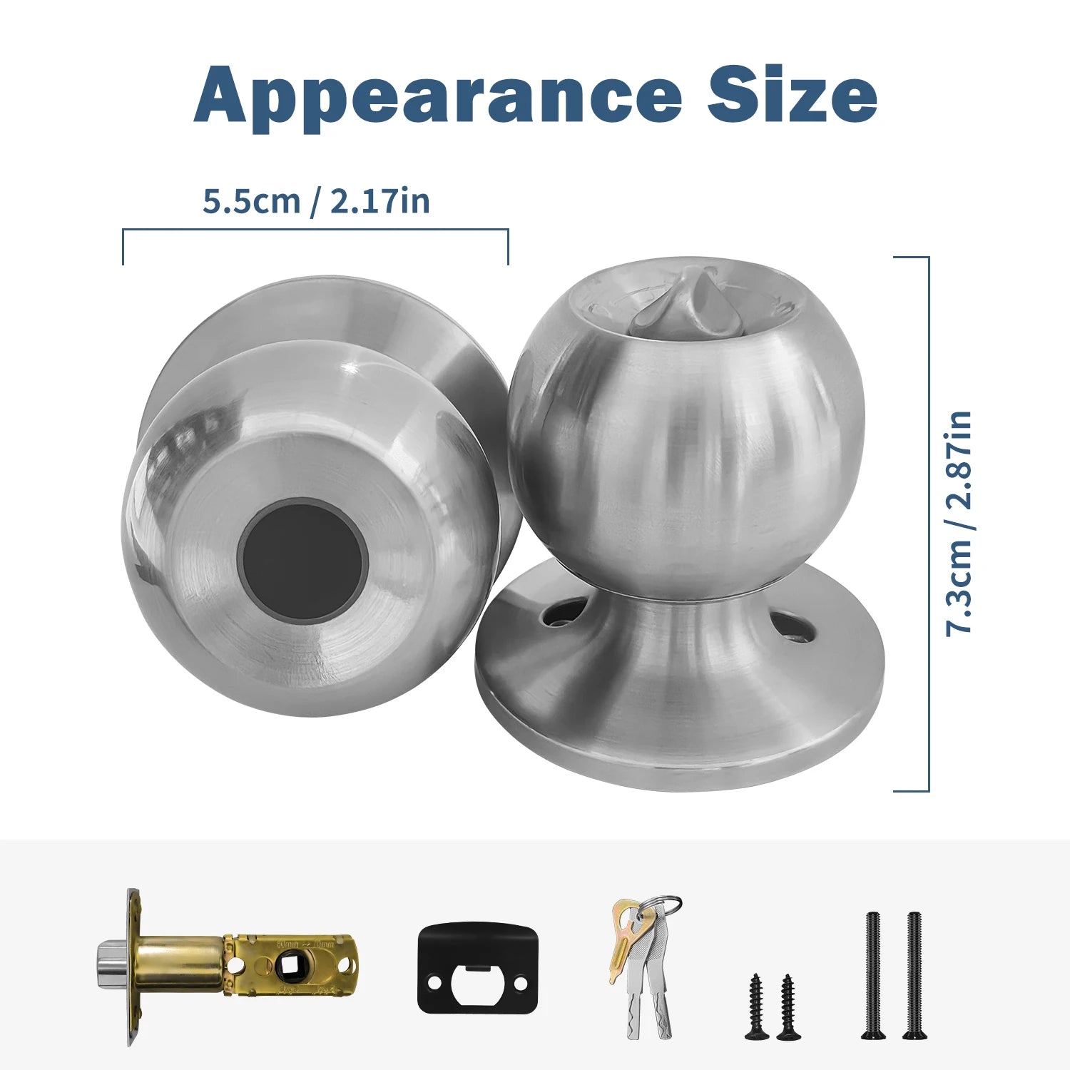 ElevateGear™ Pro Fingerprint Smart Door Knob - Keyless Entry Biometric Lock